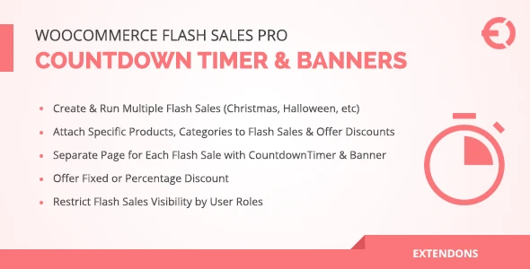 WooCommerce Flash Sales Pro – Countdown Timer & Banners