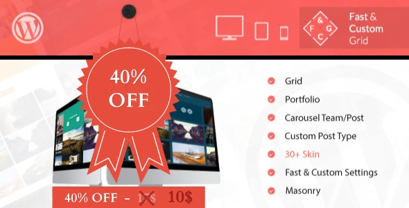 Fast & Custom Grid – WordPress Plugin